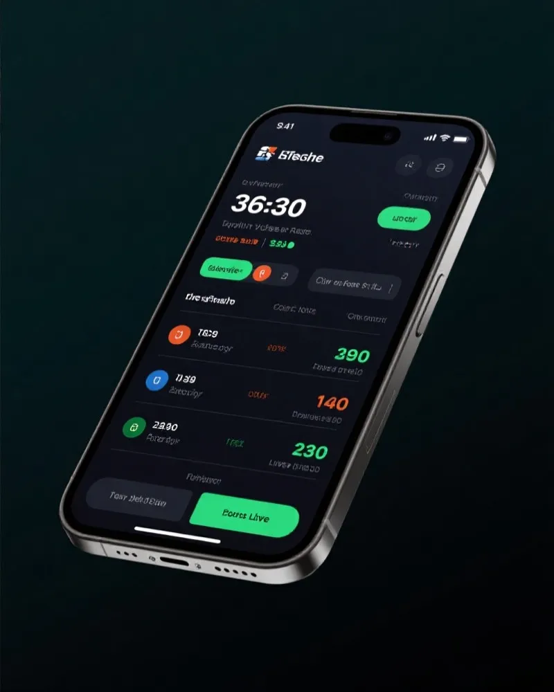 西甲竞猜App界面展示